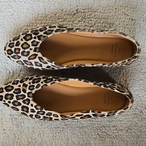 Sezane Matilda Low Ballerinas Leopard - Size 7